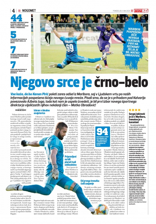 Matka Obradovića je snubil Maribor, vendar je rekel NE in ostal pri Muri.