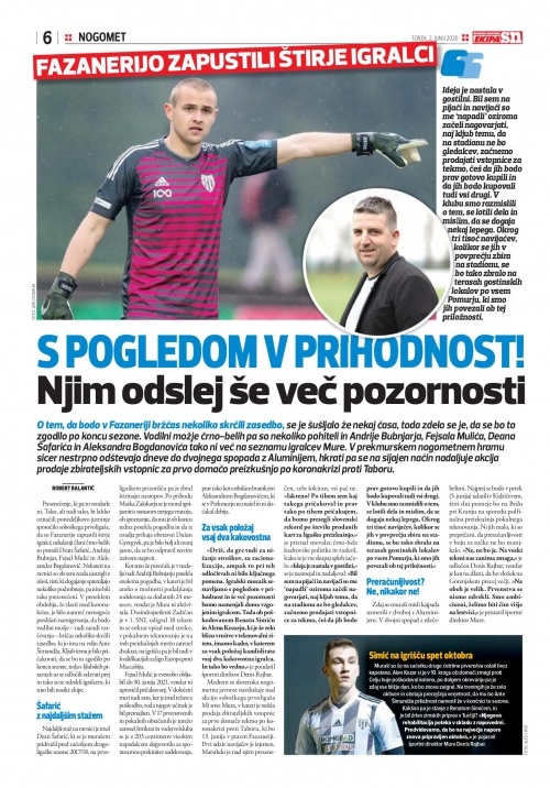 Fazanerijo zapustili štirje igralci.