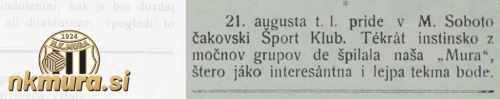 Napovednik tekme Mura : Čakovečki športski klub