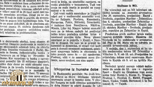 Nogometaši Mure ne bodo igrali prvenstvenih tekem v sezoni 1929/1930.