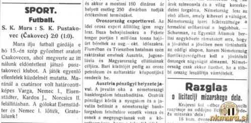 Nogometaši Mure so v gosteh premagali Pustakovec