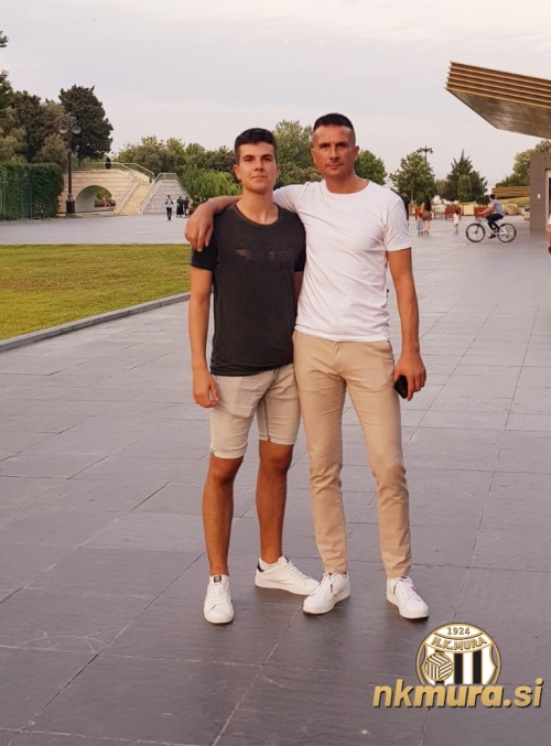 Andrej in Vladimir Kožul leta 2019 v Bakuju.
