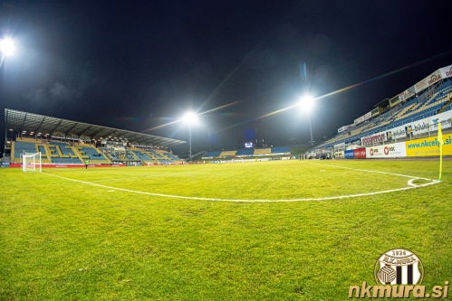 Pogled na stadion v Celju