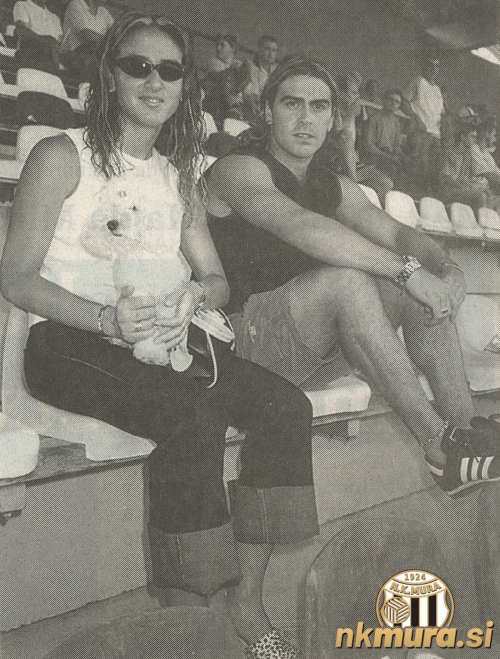 Diego Romero in njegova zaročenka Vanina leta 2002.