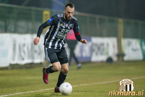 Kapetan Žiga Kous je odigral 180. uradno tekmo v dresu Mure.