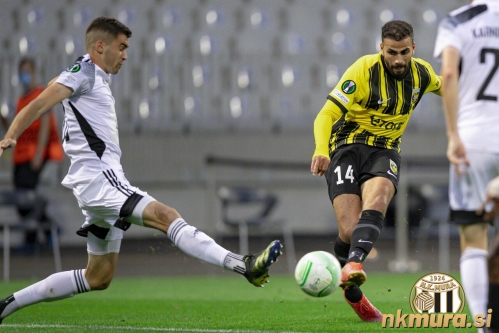 Jan Gorenc in Oussama Tannane.