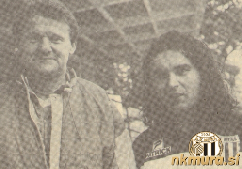 Miloš Šoškič in Srečko Ilić leta 1994.