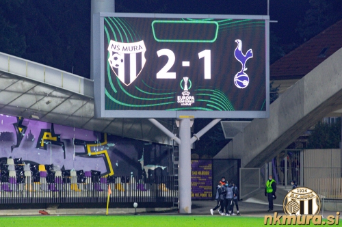 Končni rezultat 2:1.