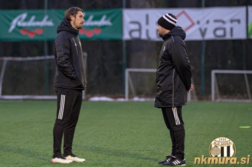Milan Anđelković (levo) in Andrej Kvas (desno).