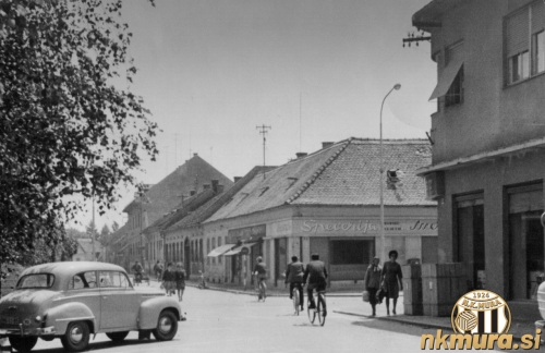 Takšen je bil nekoč pogled na današnjo Kocljevo ulico v Murski Soboti.