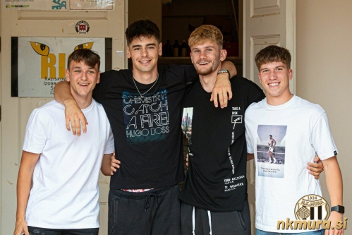 Tilen Ščernjavič, Miha Kompan Breznik, Henrik Nerguti in Vid Štefanec.
