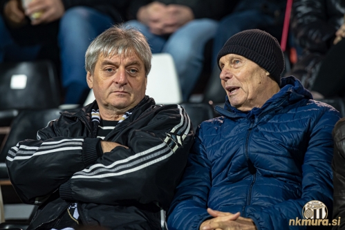 Dva nekdanja vratarja Mure. Levo Štefan Černjavič in desno Zoran Cirkvenčić.