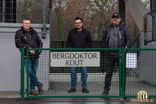 Ni Bergdoktor kouta brez Mirana Forjaniča, Andreja Bedeka in Stanka Preleca.