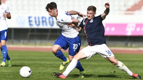 Ivan Šarić v dresu Hajduka.
