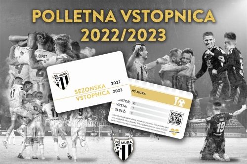 V prodaji je polletna vstopncia za ogled domačih tekem Mure v spomladanskem delu sezone 2022/23.