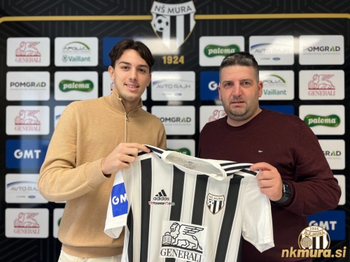Nikola Jovičević in športni direktor Denis Rajbar.