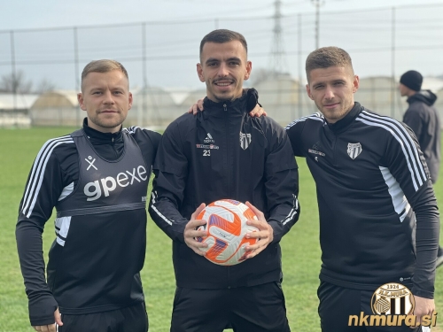 Domantas Šimkus, Leard Sadriu in Amar Beganović.