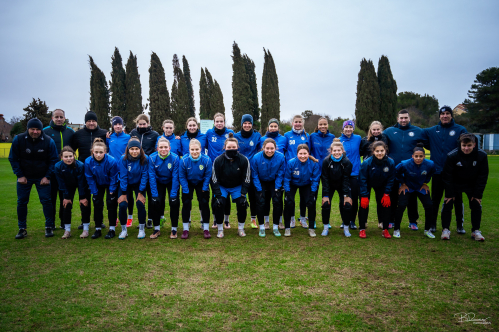 Zgornja vrsta: Dejan Škerlak (tehnični vodja), Simon Jakšič (vodja ženske sekcije), Lucija Kos, Asja Cvetkovič, Kaja Horvat, Ines Sok, Hana Serec, Evelina Kos, Neli Hofman, Teja Truntič, Silva Bomfim Thalita Ellen, Kaja Korošec, Iva Kocijan, Denis Vöröš (trener vratark), Simon Štrakl(pomočnik trenerja). Spodnja vrsta: Amir Karić (trener) Ana Marija Kršljin Stojič, Lana Curman, Lana Jakšič, Neža Hrga, Lea Dolinar, Špela Rozmarič, Anja Eferl, Tija Šoštarič Karič, Živa Rakovec, Margita Vasovič, De Jesus Matos Josilene, __.