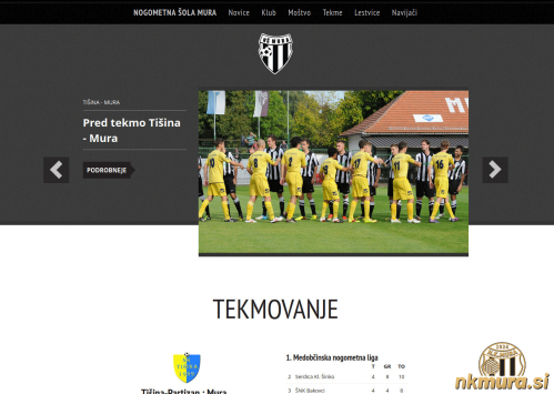 Z ustanovitvijo NŠ Mure leta 2013 je na naslovu nsmura.si nastala šesta izvedba spletne strani.