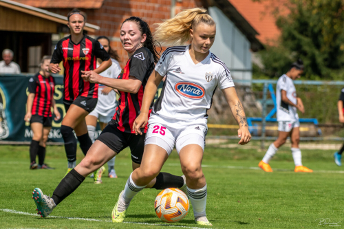 Noelle Vilčnik je na tekmi proti Primorje dosegla en zadetek.