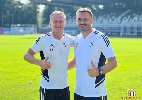 Pomočnika Vladimirja Vermezovića. Darjan Slavic in Slaven Kovačević.
