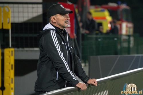 Vladimir Vermezović je bil zadovoljen s prvim polčasom.