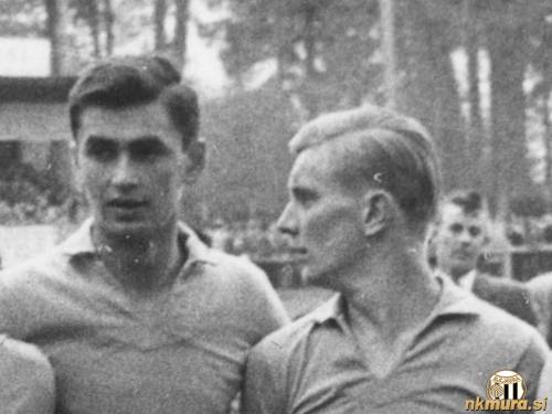 Stevo Dozet in Boris Potočnik leta 1960.