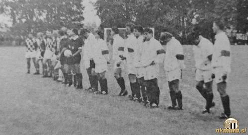 Enajsterici Slovenije in Hrvaške, 19. junija 1991 na stadionu Mure.