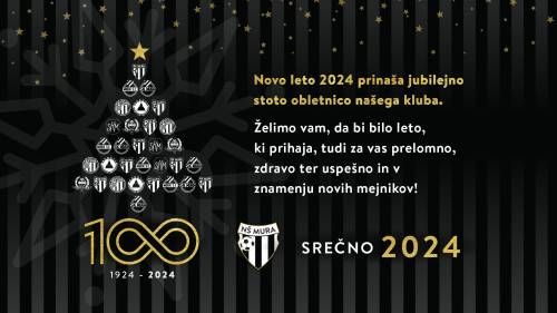 Voščilo NŠ Mure ob prehodu v letu 2024.