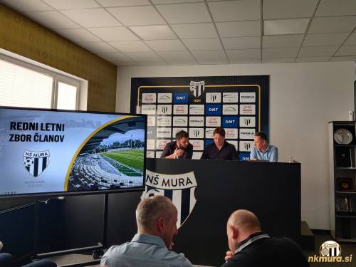 Z občnega zbora NŠ Mure, ki je bil 12. aprila 2024.