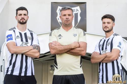 Od leve proti desni: Vasilios Zogos, Anton Žlogar in Gal Kurež.