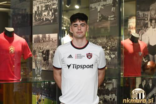 Miha Kompan Breznik v dresu Spartak Trnava