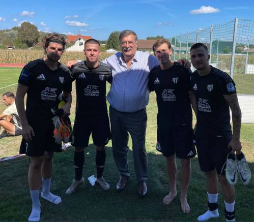 Od leve: Steven Juncaj, Srđan Spiridonović, George Juncaj, Edin Julardžija in Mato Miloš.