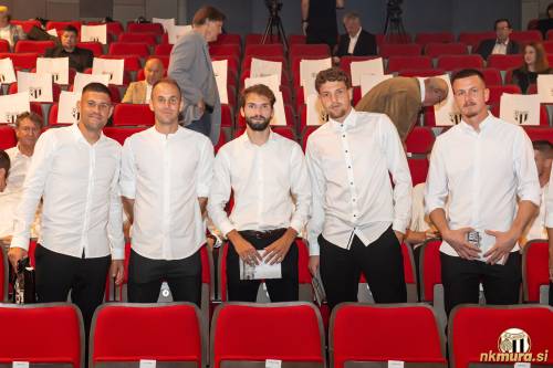 Amadej Maroša, Matic Maruško, Klemen Pucko, Kai Cipot in Florijan Raduha.