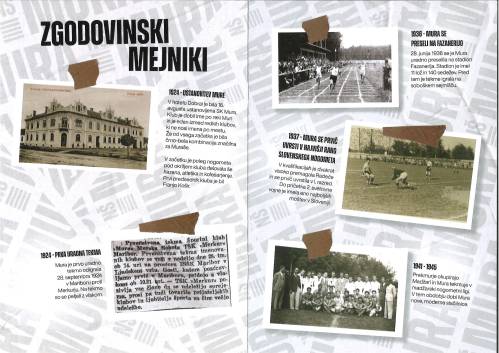 Brošura ob 100-letnici Mure.