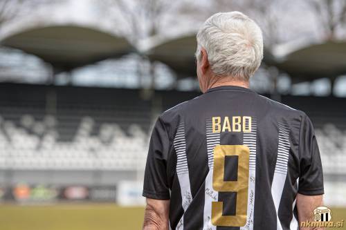 Karel Glažar - Babo februarja 2022 na Fazaneriji.
