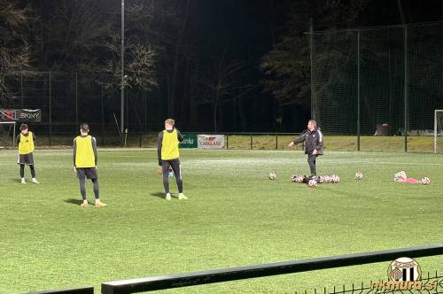 Uvodni trening mladih v pripravah na spomladanski del sezone.