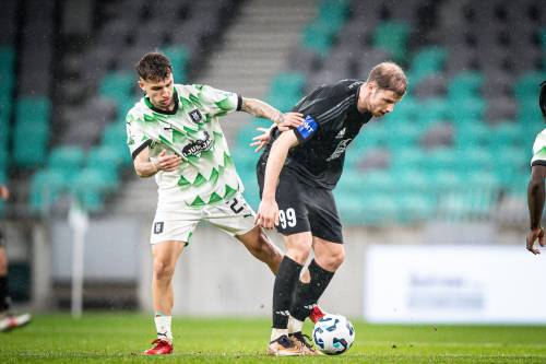 Dvoboj Mure in Olimpije v Stožicah.