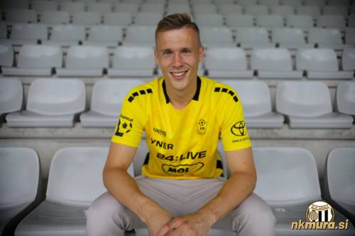 Klemen Mihelak v dresu FK Jablonca.