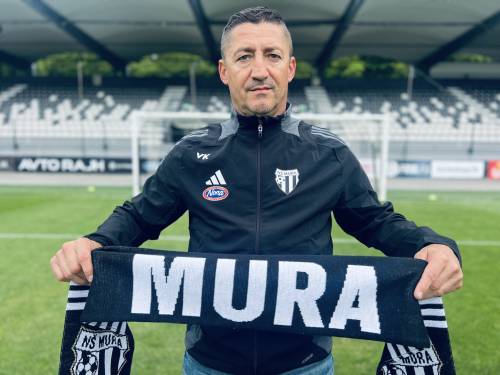 Vladimir Kokol, trener ŽNK Mura Nona.