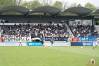 Pogled na zelenico in tribune na tekmi Mura : Celje.