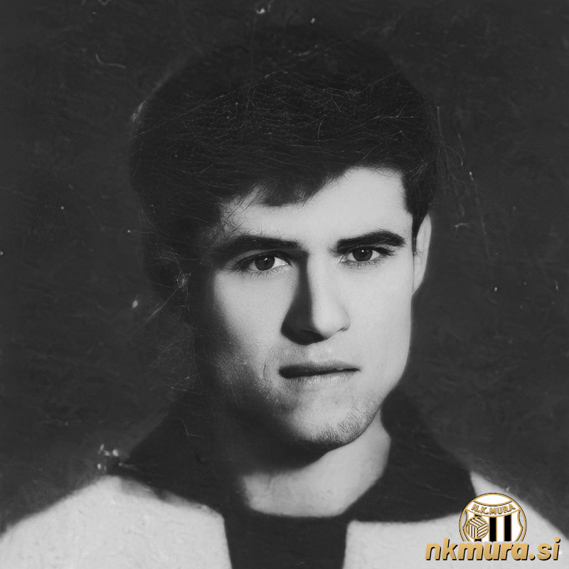 Stevo Perić leta 1961 v dresu Mure.